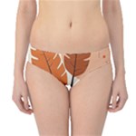 Leaves Boho Monster Nature Hipster Bikini Bottoms