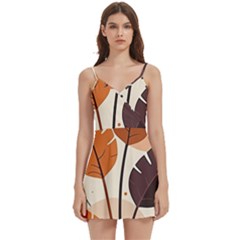 Body Wrap Sleeveless V-Neck Mini Dress 