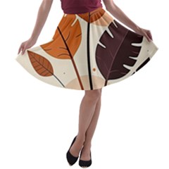 A-line Skater Skirt 