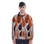 Leaves Boho Monster Nature Men s Windbreaker