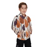 Leaves Boho Monster Nature Kids  Windbreaker