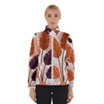 Leaves Boho Monster Nature Women s Bomber Jacket