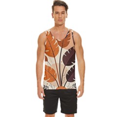 Men s Wide Collar Tank Top 