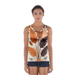 Leaves Boho Monster Nature Sport Tank Top 