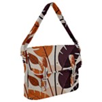 Leaves Boho Monster Nature Buckle Messenger Bag