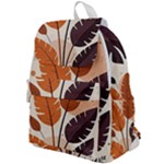 Leaves Boho Monster Nature Top Flap Backpack