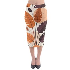 Midi Pencil Skirt 