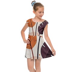 Kids  Cap Sleeve Dress 