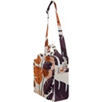 Leaves Boho Monster Nature Crossbody Day Bag