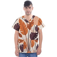 Men s V-Neck Scrub Top 