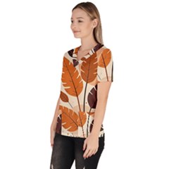 Women s V-Neck Scrub Top 