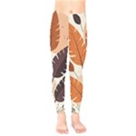 Leaves Boho Monster Nature Kids  Leggings