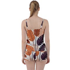 Tie Front Two Piece Tankini 