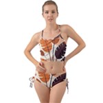 Leaves Boho Monster Nature Mini Tank Bikini Set