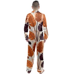 Men s Long Sleeve Satin Pajamas Set 