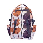 Leaves Boho Monster Nature Carry-on Double Buckle Travel Backpack