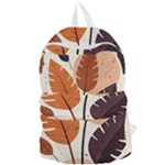 Leaves Boho Monster Nature Foldable Lightweight Backpack