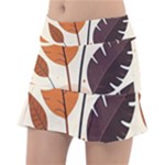 Leaves Boho Monster Nature Classic Tennis Skirt