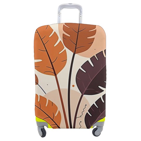 Leaves Boho Monster Nature Luggage Cover (Medium) from ArtsNow.com