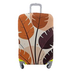 Leaves Boho Monster Nature Luggage Cover (Small) from ArtsNow.com