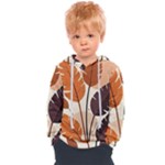 Leaves Boho Monster Nature Kids  Overhead Hoodie