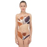 Leaves Boho Monster Nature Spliced Up Two Piece Swimsuit