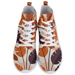 Leaves Boho Monster Nature Men s Lightweight High Top Sneakers