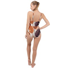 High Neck One Piece Swimsuit 