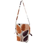 Leaves Boho Monster Nature Folding Shoulder Bag