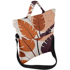 Fold Over Handle Tote Bag 