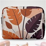 Leaves Boho Monster Nature Make Up Pouch (Large)