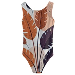 Kids  Cut-Out Back One Piece Swimsuit 