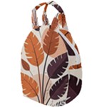 Leaves Boho Monster Nature Travel Backpack