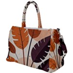 Leaves Boho Monster Nature Duffel Travel Bag