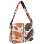 Leaves Boho Monster Nature Courier Bag