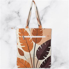 Double Zip Up Tote Bag 