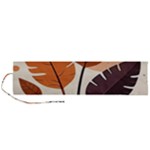 Leaves Boho Monster Nature Roll Up Canvas Pencil Holder (L)