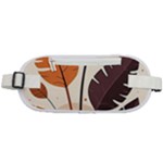 Leaves Boho Monster Nature Rounded Waist Pouch