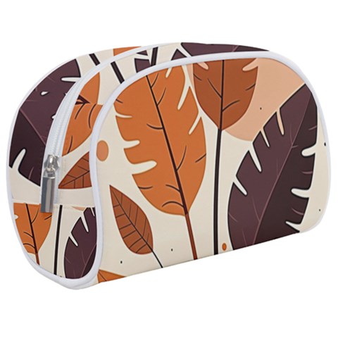 Leaves Boho Monster Nature Make Up Case (Medium) from ArtsNow.com