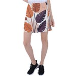 Leaves Boho Monster Nature Tennis Skirt