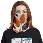 Leaves Boho Monster Nature Face Covering Bandana (Two Sides)