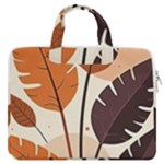 Leaves Boho Monster Nature MacBook Pro 13  Double Pocket Laptop Bag