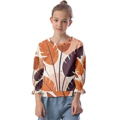 Kids  Cuff Sleeve Top 