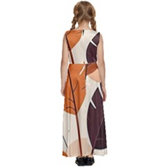 Kids  Satin Sleeveless Maxi Dress 