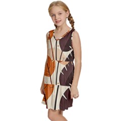 Kids  Sleeveless Tiered Mini Dress 