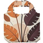 Leaves Boho Monster Nature Foldable Grocery Recycle Bag