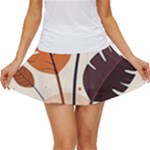 Leaves Boho Monster Nature Women s Skort