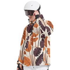 Men s Pullover Zip Ski and Snowboard Waterproof Breathable Jacket 