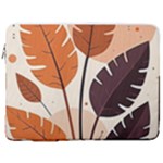 Leaves Boho Monster Nature 17  Vertical Laptop Sleeve Case With Pocket