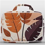 Leaves Boho Monster Nature Travel Toiletry Bag With Hanging Hook